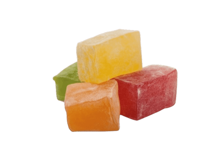 Turkish Delight with Fruit Flavors
